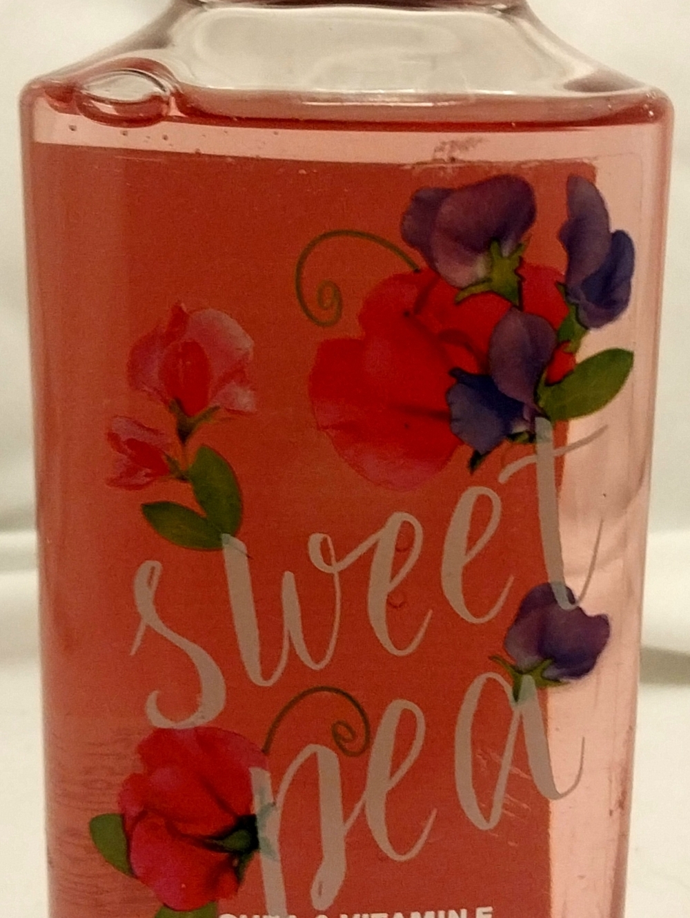 New Bath & Body Works Sweet Pea Shea & Vitamin E Shower Gel